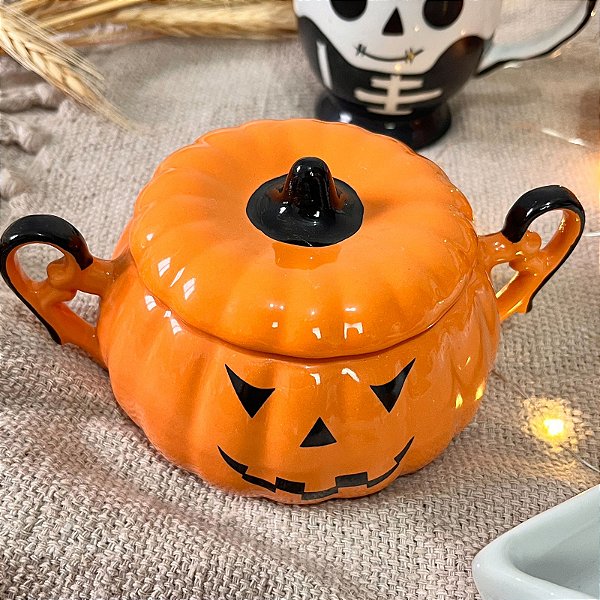 Bowl Halloween Abóbora Com Alcinhas