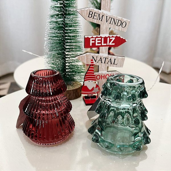 Castiçal de Vela Natal