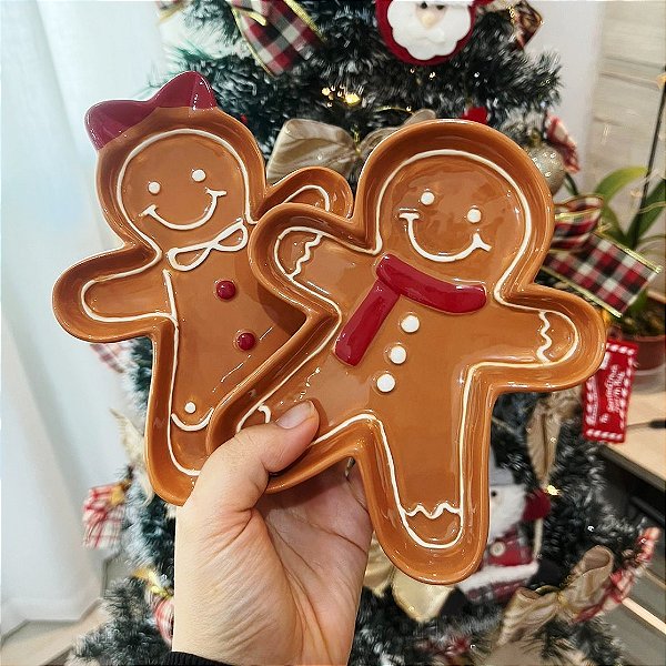 Petisqueiras Gingerbread Natal