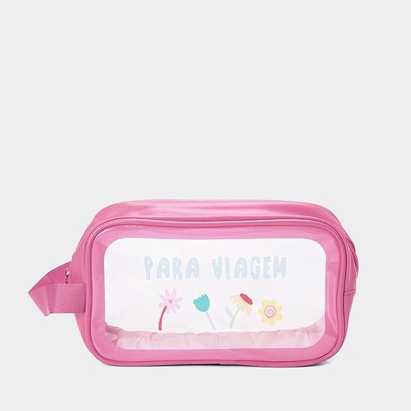 Necessaire Floral "Para Viagem"