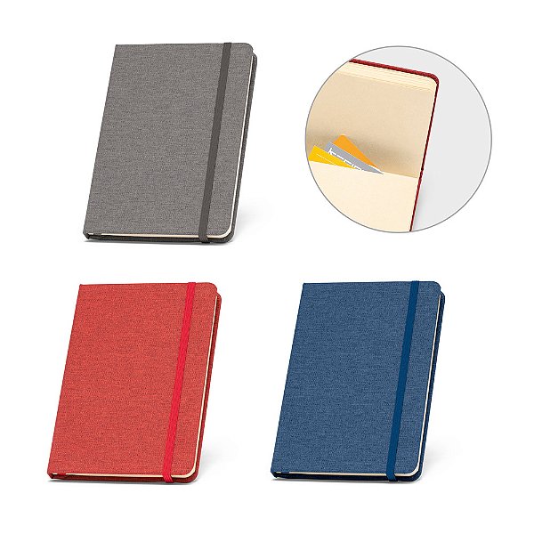 Caderno A5 Personalizado Capa Dura 96 Folhas (Diversas Cores!) Personalização Já Inclusa! - Mínimo 10 Unidades