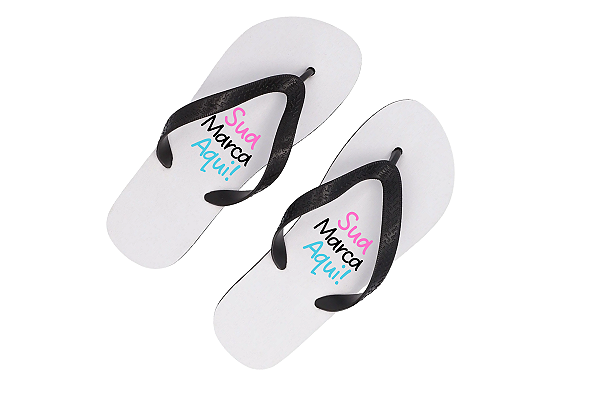 100 Chinelos Personalizados (Diversas Cores!) Personalização Já Inclusa!
