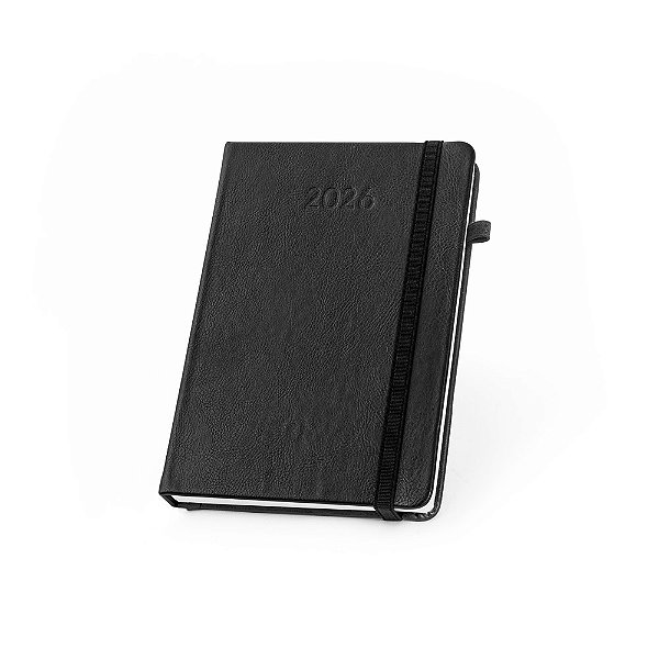 Agenda A5 personalizada em PU à base de água - Mínimo 10 Unidades