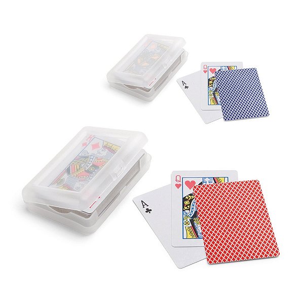 Baralho de 54 cartas personalizado - Diversas Cores Disponíveis!