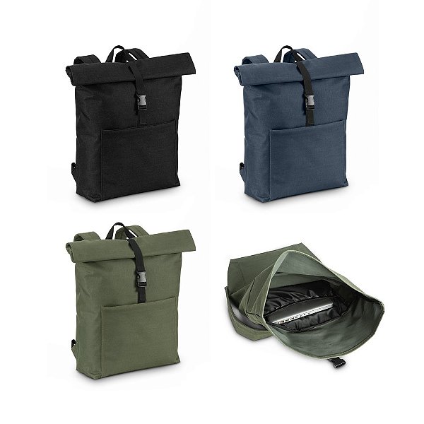 Mochila personalizada para computador portátil em 600D 17.3" 21 L - Diversas Cores Disponíveis!