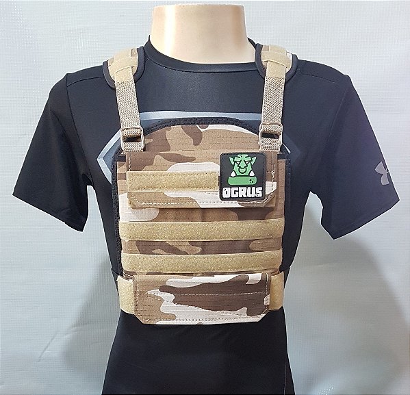 Colete de peso - OGRUS até 10 kg - CHOQUE DESERT - Fita Bege