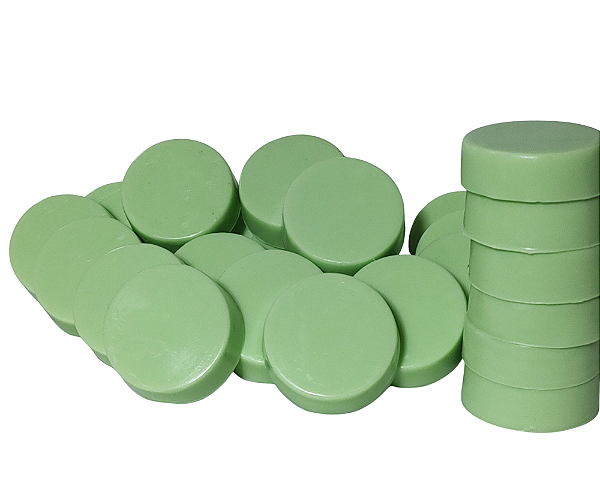 Kit com 25 Sabonetes Artesanais Refrescantes de Mentol – Ideal para o Verão