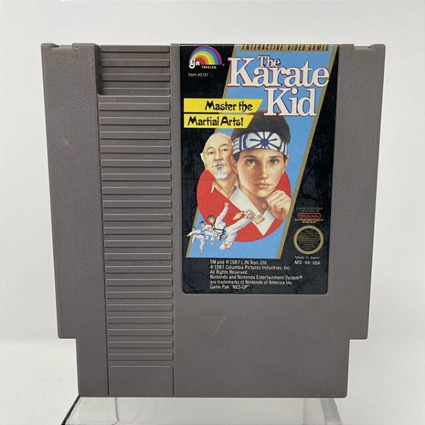 JOGO THE KARATE KID NES 8 BIT ORIGINAL
