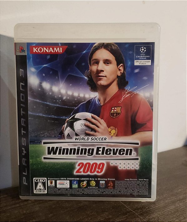 JOGO WORLD SOCCER WINNING ELEVEN 2009 PS3