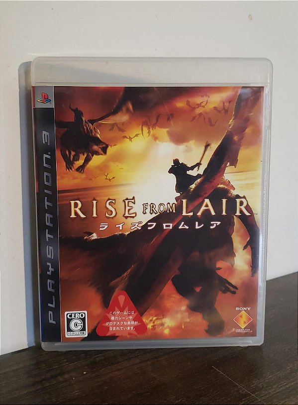 JOGO RISE FROM LAIR PS3