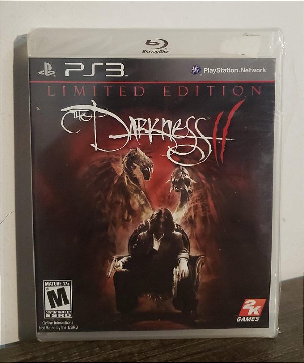 JOGO THE DARKNESS 2 LIMITED EDITION PS3 LACRADO