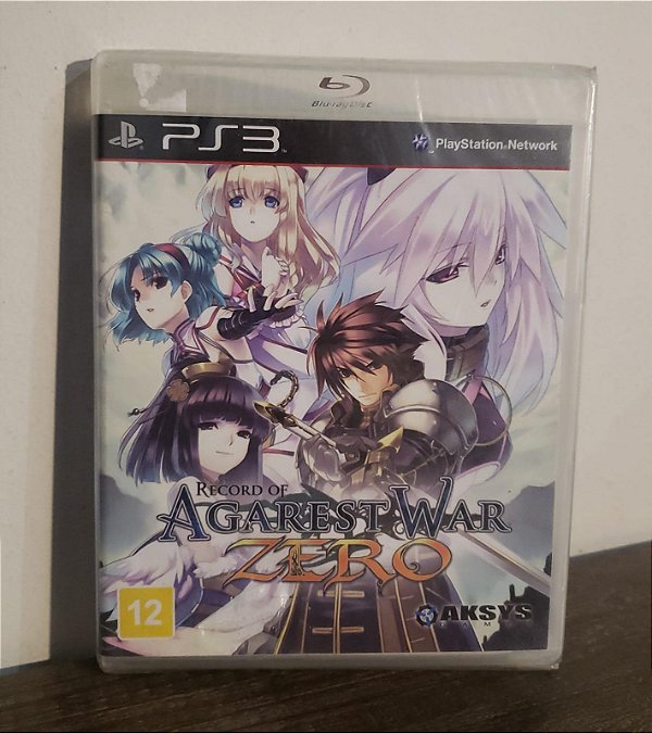 JOGO RECORD OF AGAREST WAR ZERO PS3