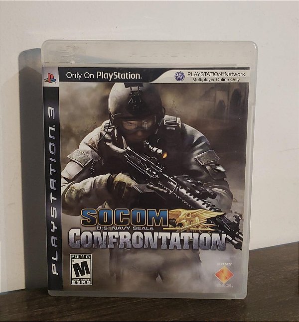 JOGO SOCOM U.S NAVY SEALS CONFRONTATION PS3