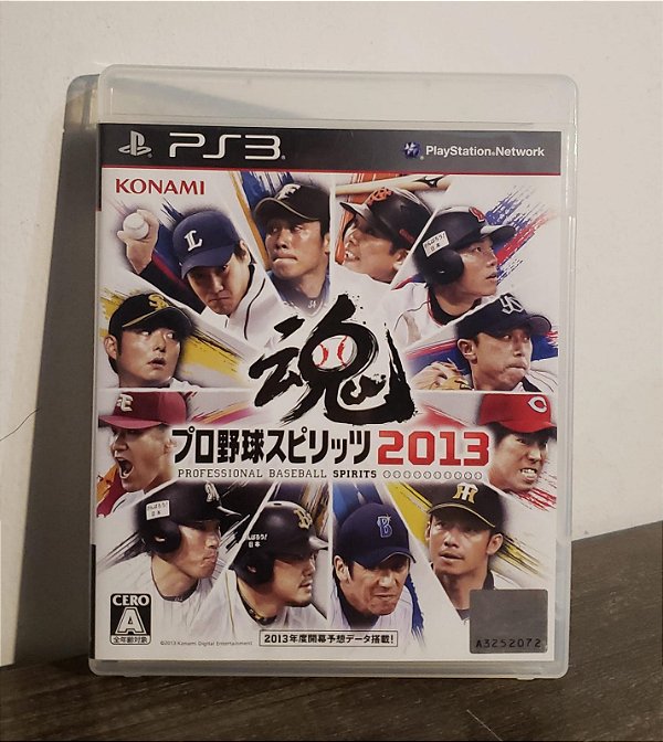 JOGO PROFISSIONAL BASEBALL SPIRITS 2013 PS3