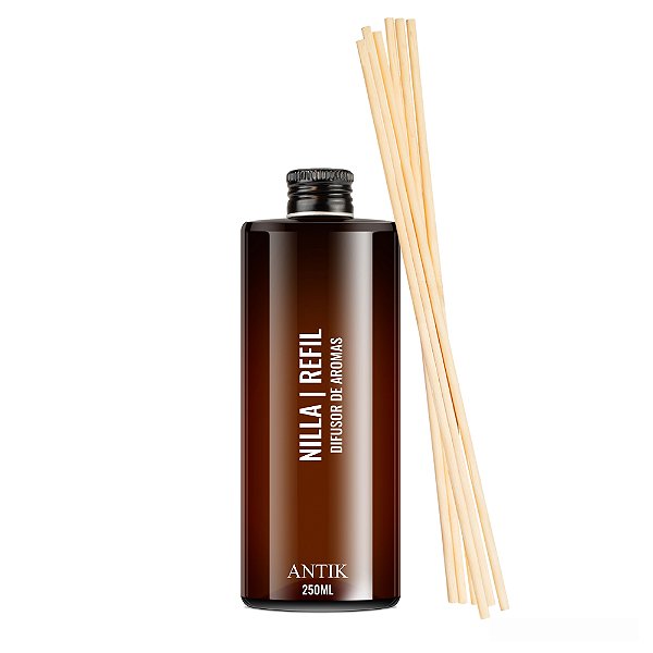 Difusor Nilla Vanille Refil - 250ml + Jogo de Varetas
