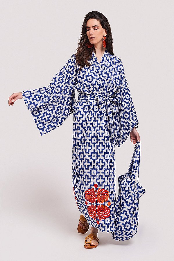 Rodoo Blue Kimono