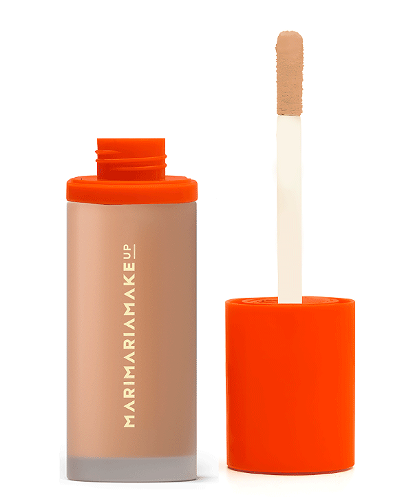 BASE CORRETIVO MATTE - VELVET SKIN - BEGE MÉDIO / MARI MARIA