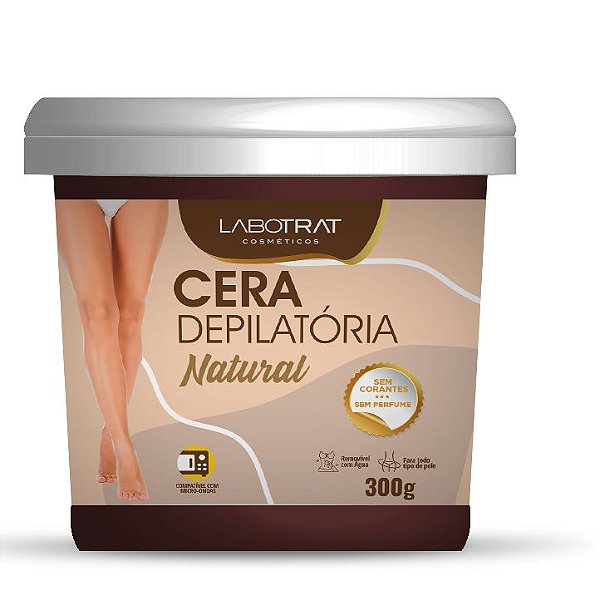 CERA DEPILATÓRIA - NATURAL / LABOTRAT