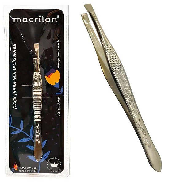 PINÇA PONTA RETA PROFISSIONAL PI-1 / MACRILAN