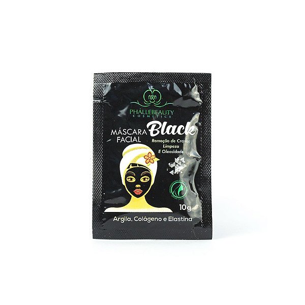 MÁSCARA FACIAL PEEL OFF BLACK / PHÁLLEBEAUTY