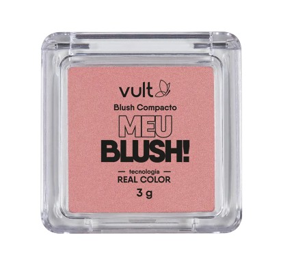 BLUSH COMPACTO ROSA PEROLADO / VULT