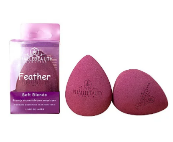 ESPONJA CHANFRADA SOFT BLENDER / PHÁLLEBEAUTY