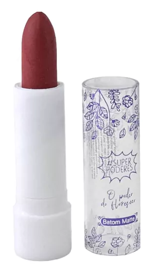 BATOM MATTE - O PODER DO FLORESCER - COR GENGIBRE / #SUPERPODERES