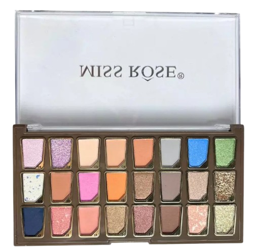 PALETA DE SOMBRAS 24- COLOR - M1/ MISS RÔSE