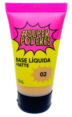 BASE LIQUIDA MATTE 02/#SUPERPODERES