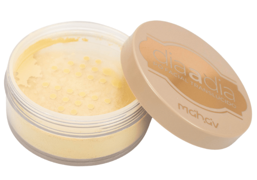 PÓ FACIAL TRANSLÚCIDO POCKET DIA A DIA - BANANA / MAHAV