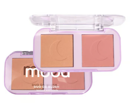 DUO DE BLUSH MB01 e MB02 MOOD / RUBY ROSE