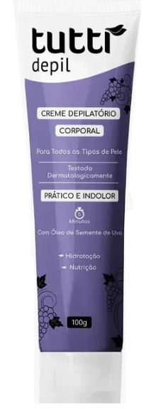 CREME DEPILATÓRIO CORPORAL / TUTTI DEPIL