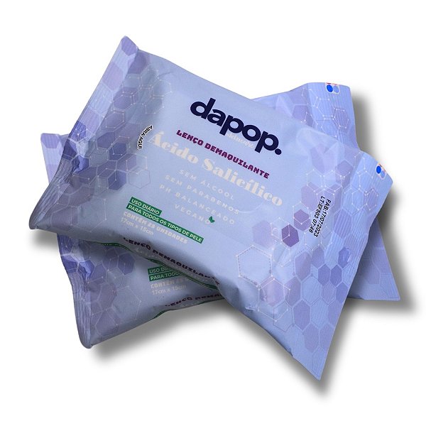 LENÇO DEMAQUILANTE ÁCIDO SALICÍLICO / DAPOP