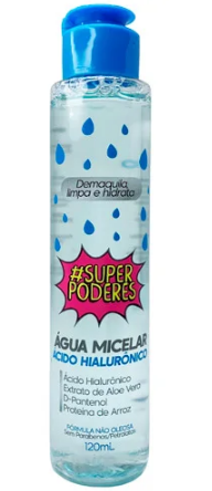 ÁGUA MICELAR ÁCIDO HIALURÔNICO / #SUPERPODERES