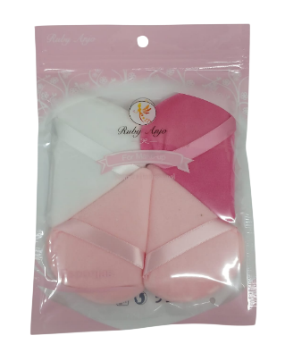 KIT COM 4 ESPONJAS PARA PÓ / RUBY ANJO