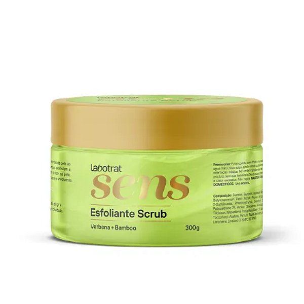 ESFOLIANTE SCRUB SENS VERBENA + BAMBOO / LABOTRAT