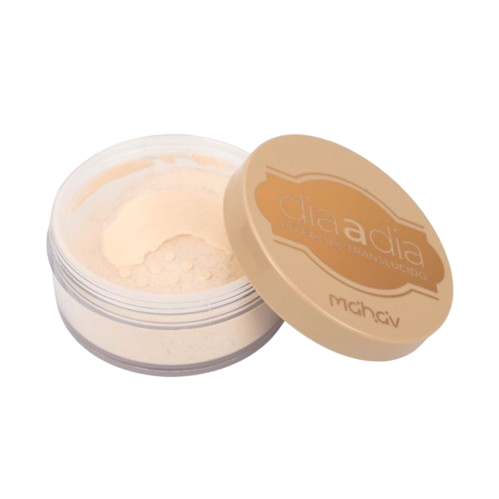 PÓ FACIAL TRANSLÚCIDO DIA A DIA POCKET - BANANA LIGHT / MAHAV