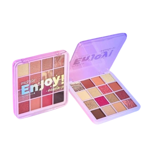 PALETA DE SOMBRAS 16 CORES ENJOY - COR 01 / MAHAV