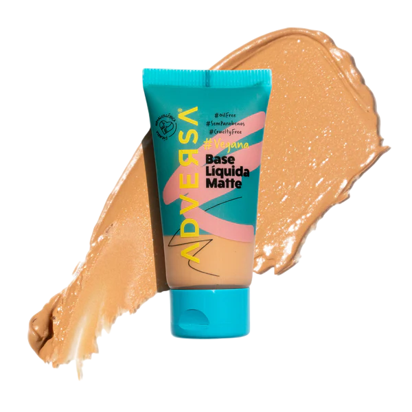 BASE LÍQUIDA MATTE VEGANA - COR: 360 / ADVERSA