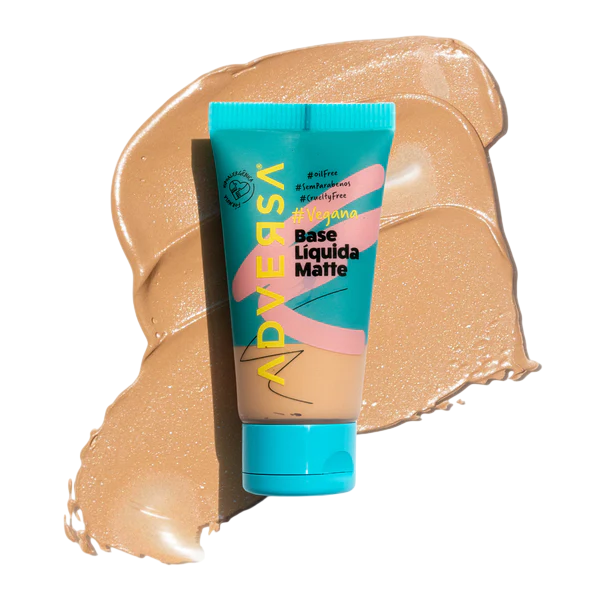 BASE LÍQUIDA MATTE VEGANA - COR: 350 / ADVERSA