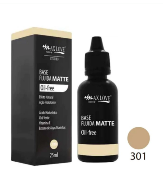 BASE FLUIDA MATTE OIL-FREE - 301 / MAX LOVE