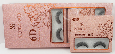 CÍLIOS POSTIÇOS 6D SS-3412 / SABRINA SATO