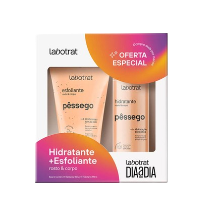 HIDRATANTE + ESFOLIANTE - PÊSSEGO / LABOTRAT