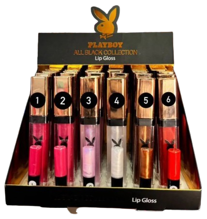 LIP GLOSS - ALL BLACK COLLECTION /  PLAYBOY