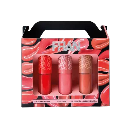 KIT DE GLOSS - GLOSSLICIOUS / FRANCINY EHLKE