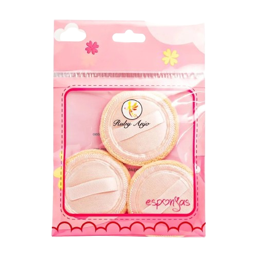 TRIO DE ESPONJAS - WL234 / RUBY ANJO