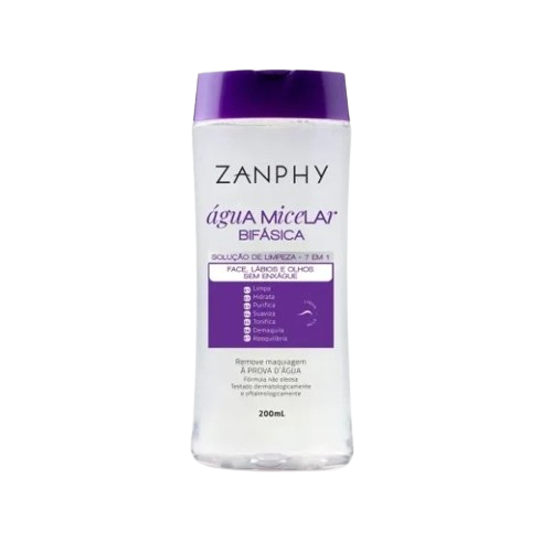 ÁGUA MICELAR BIFÁSICA / ZANPHY