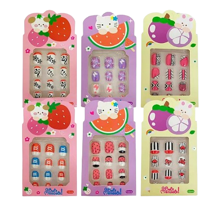UNHAS POSTIÇAS INFANTIL - QBM744 / QBELAMANUELA!