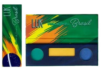 PALETA DE SOMBRAS - BRASIL / LUK MAKEUP