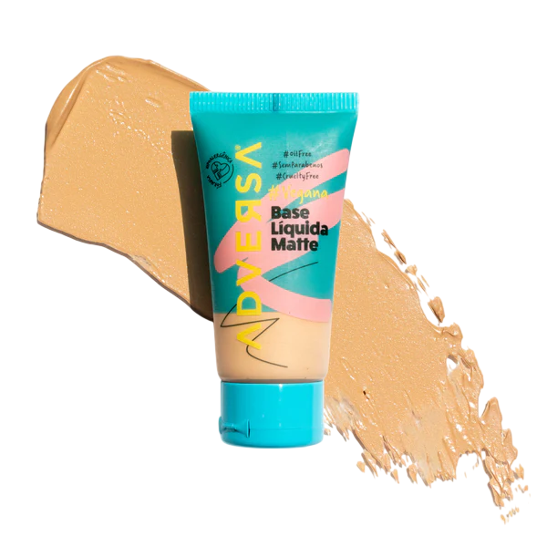 BASE LÍQUIDA MATTE VEGANA - COR: 250 / ADVERSA